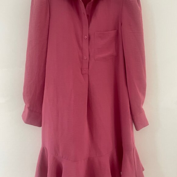 Brand New Never Worn Tahari Dress Rose XS - Picture 6 of 7